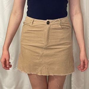 Tan Skirt
